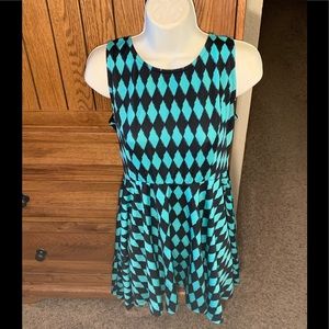 Jella Couture patterned dress